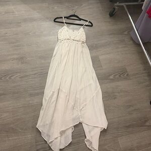 Free People White Lace Dress